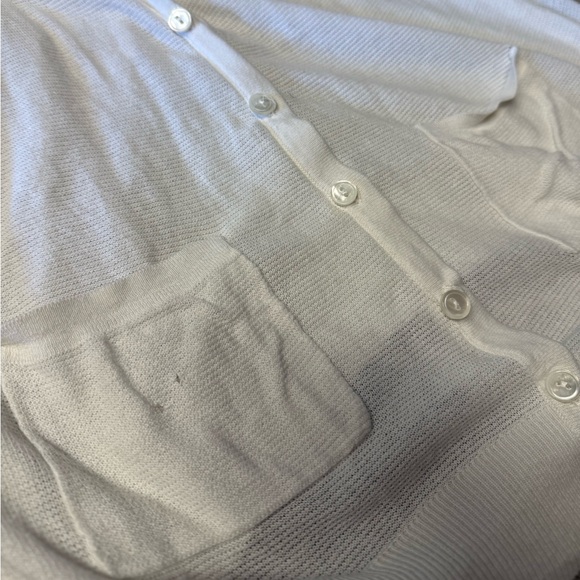 Lauren Conrad Lightweight White Cardigan - Picture 8 of 8